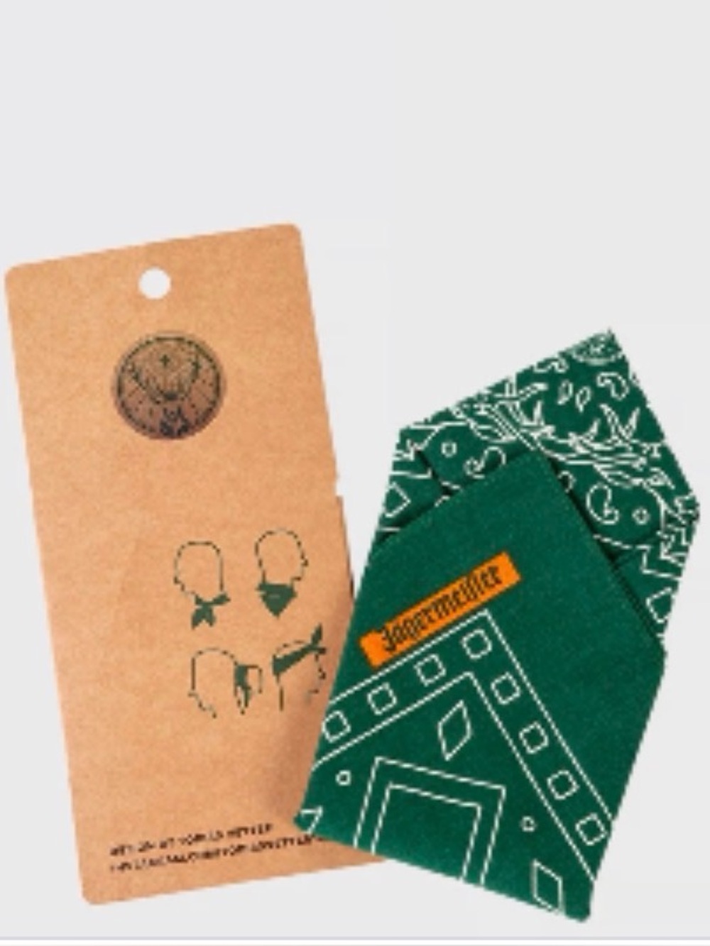 JAGERMEISTER BANDANA HANDKERCHIEF/SCARF - Wolfenbuttel Germany